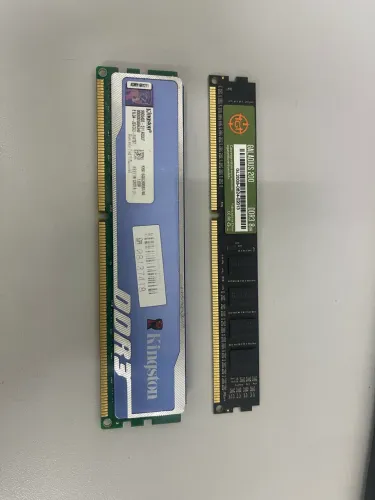 KIT 2 pentes de memória RAM DDR3 8 GB 1600MHZ