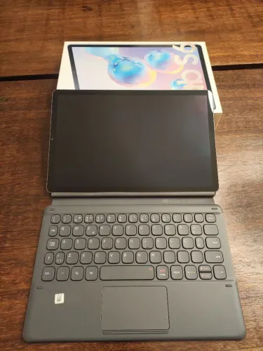 Galaxy tab S6 + capa teclado original<br>(não é o Lite, é o topo de linha s6)