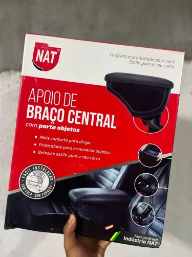 Apoio de braço para console