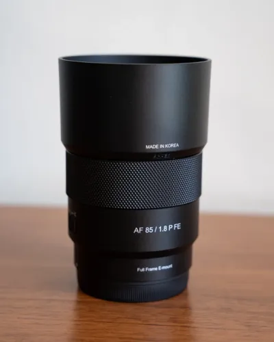 Lente Samyang 85mm F1.8 Sony FE Full Frame NOVA - Apenas 3 meses de uso
