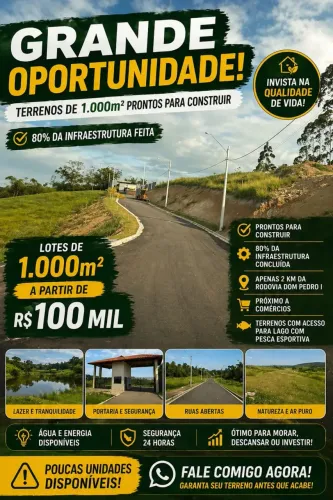 Lote/Terreno para venda possui 1000 metros quadrados em Centro - Jacareí - SP
