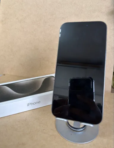 IPHONE 15 PRO MAX 256GB - cor NATURAL TITANIUM