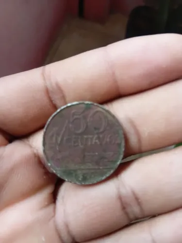Moeda de 50 centavos de 1970