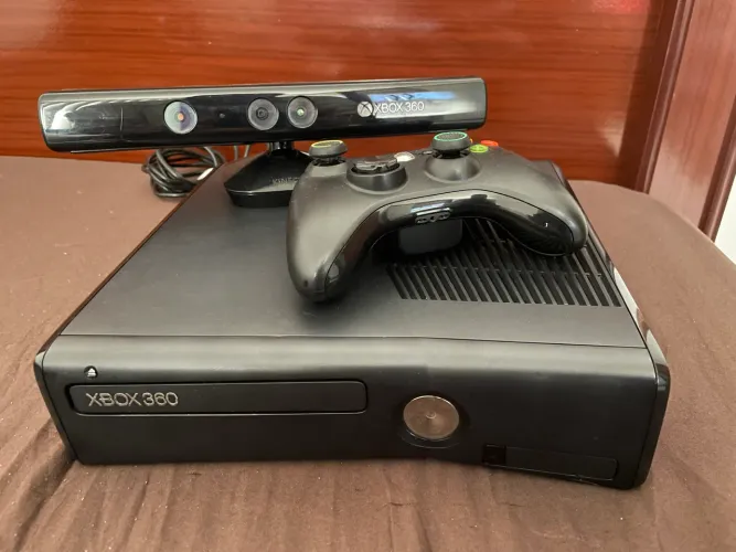 Xbox 360 LTU HD Original 500gb Kinect Guitarra Warrior