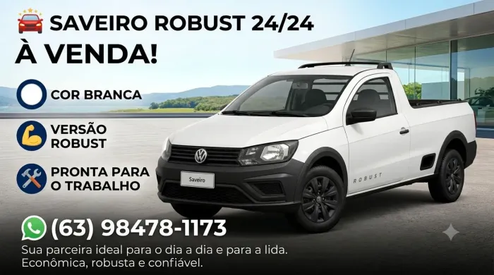 Volkswagen Saveiro Robust 1.6 Total Flex 16V 2024