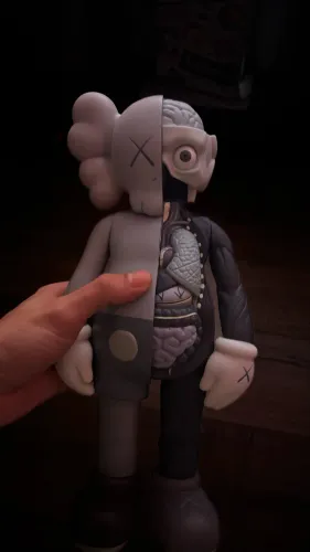 KAWS companion ?DISSECTED? Grey 39cm