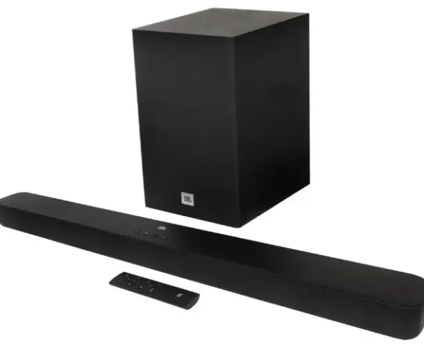 Soundbar Jbl Bluetooth 2.1 Canais Subwoofer Sem Fios Sb180 Br