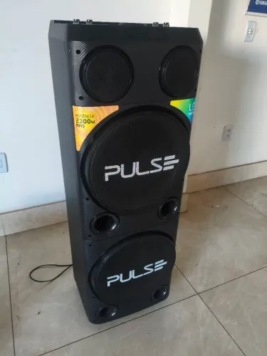 Caixa de som pulse 2.300 wats super nova.