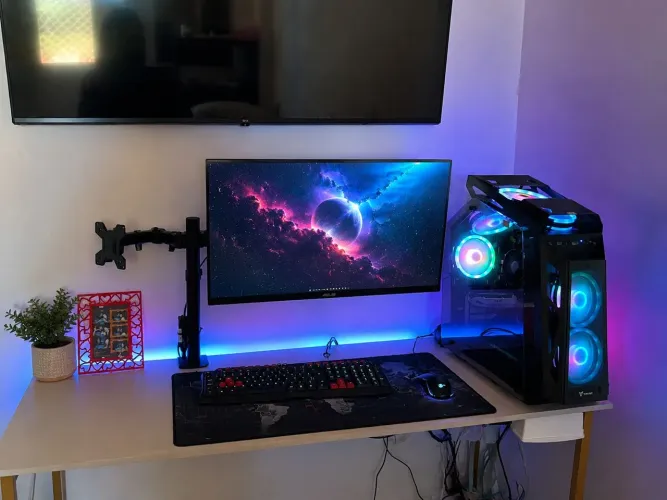 PC Gamer i5 8500T 16 Gb de RAM GTX 1660 6Gb DDR5 SSD 480 GB 