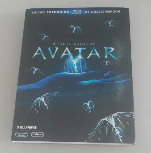 Blu Ray Avatar - Nacional - Com luva