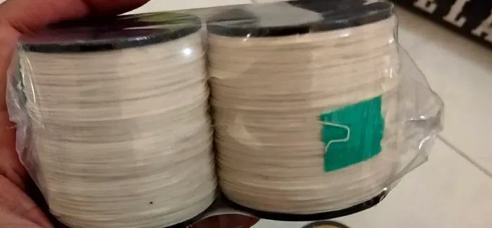 Linha de algodão