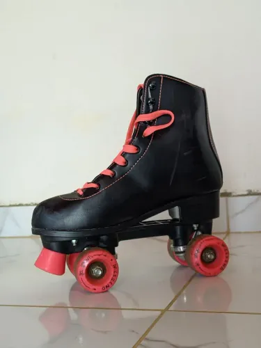 Patins Weekend Bel sport Feminino ( Preto+ Rosa)