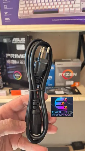 Cabo de energia fonte PC monitor eletrônicos!