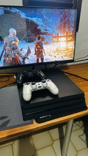 Imperdível ps4 pro 1TB 02 controles 10jogos