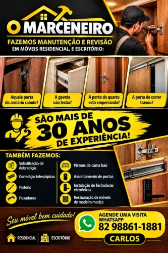 Manutenção em móveis