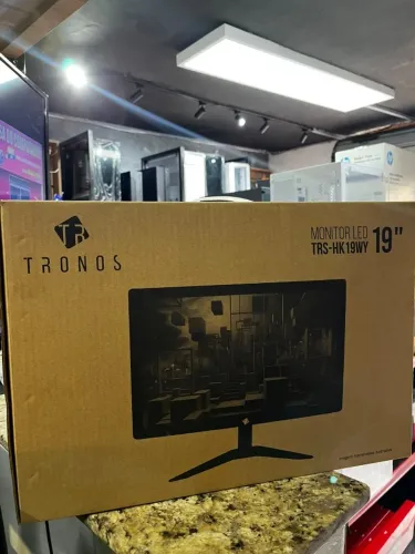 Monitor 19 pol novo 12x no cartão