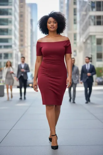 Vestido Viscolycra TAM. GG novo vermelho