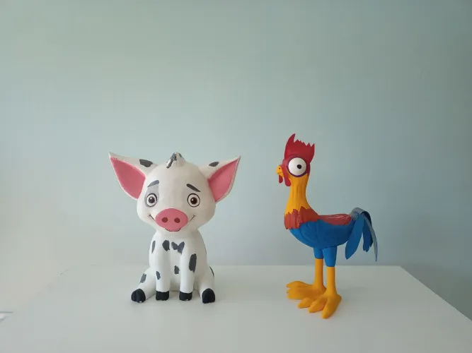 Vendo bonecos da Moana para decoração