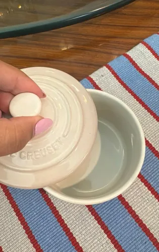 Açucareiro Le Creuset meringue