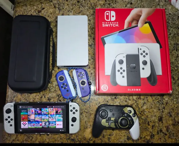 Nintendo Switch Oled Desbloqueado 512Gb