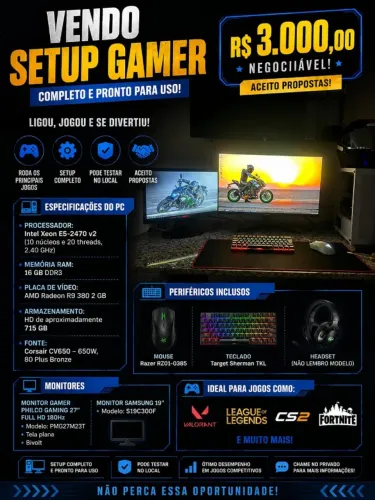 SETUP GAMER