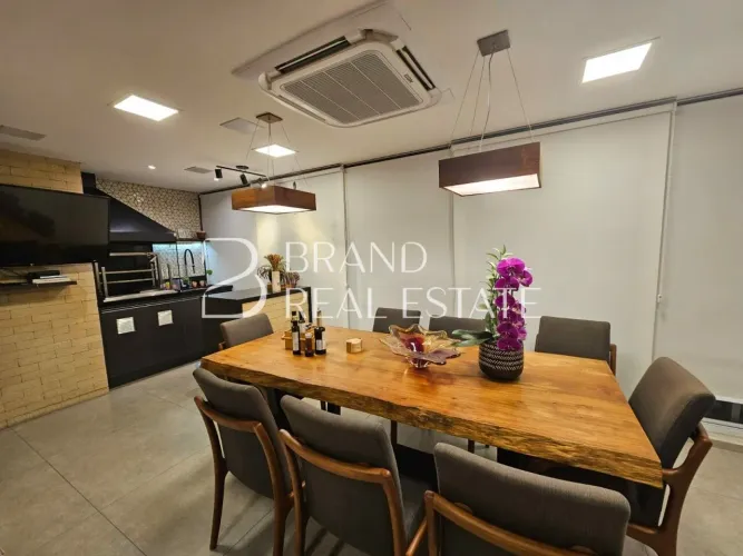 Apartamento com 134 m², 3 quartos e 2 vagas de garagem para locação no Brooklin.