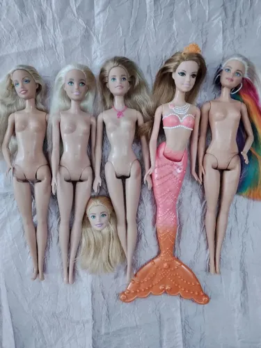 Lote de bonecas Barbie Mattel