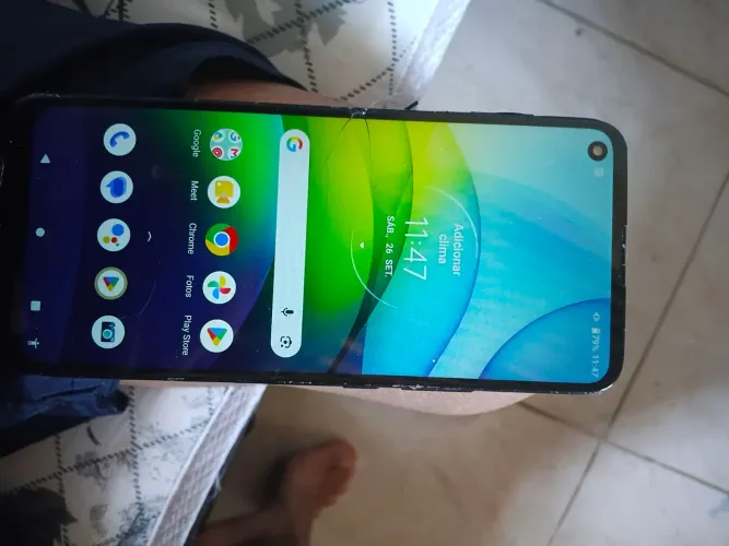 Celular que so liga na biometria.