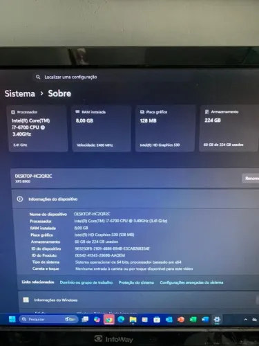 Computador Dell XPS 8900 core i7 