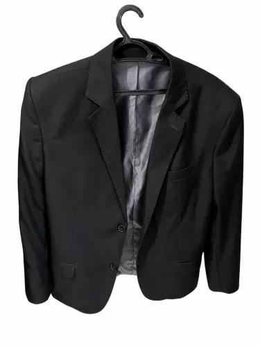 Paletó Slim Preto - Tamanho 44