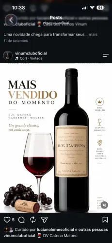 Vinhos importados