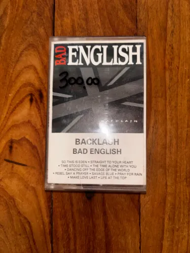 Bad English - Backlash - Fita Cassete original