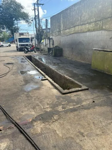 Passo Ponto Lava Jato na entrada da Valéria