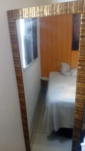 Espelho grande pouco usado e embalado