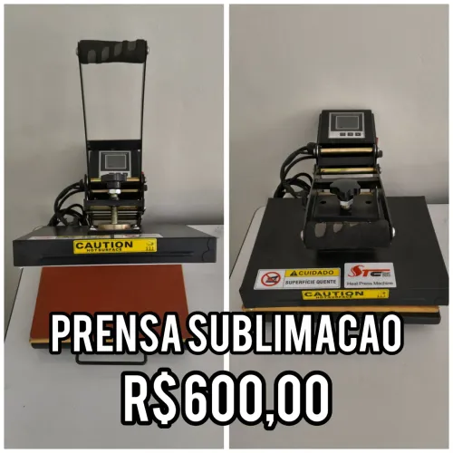Prensa de sublimação
