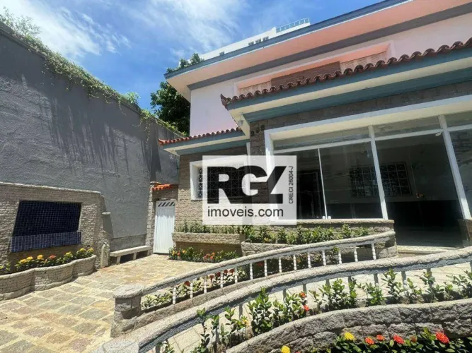 Casa para alugar, 336 m² por R$ 20.000,00/mês - Vila Matias - Santos/SP