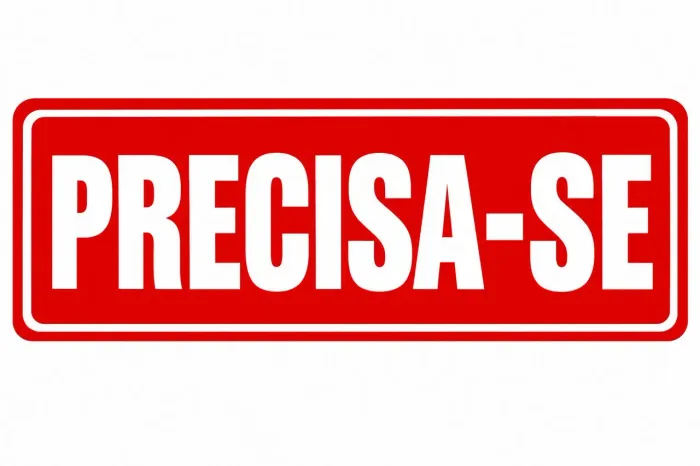 Pecisa-se de pessoas do sexo masculino para trabalho na área de vidro