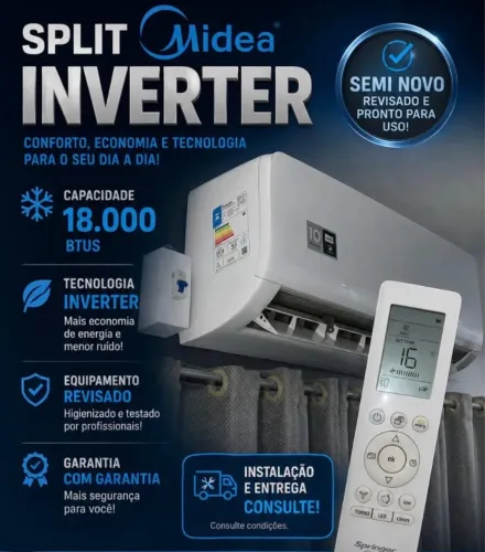 Ar condicionado Inverter 18.000btus