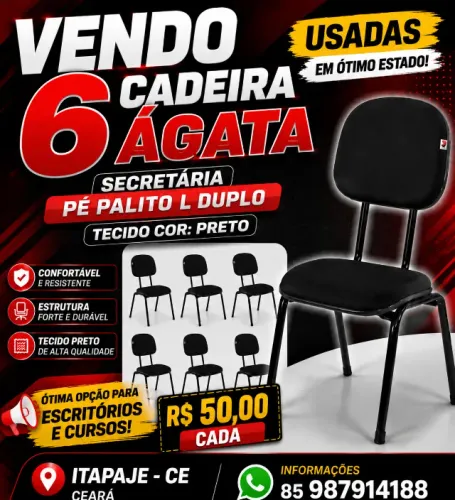 CADEIRA SECRETARIA PALITO
