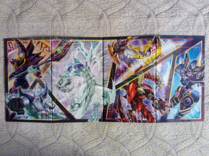 Yu-Gi-Oh Playmat Campo de Batalha Duel Power Mago Negro Neos Stardust Utopia Odd Eyes