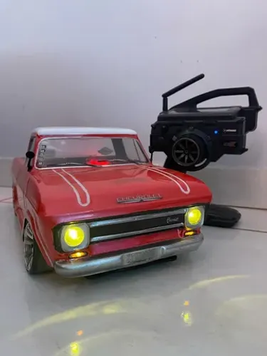 Automodelo drift rc carrinho controle remoto com giro de cervo