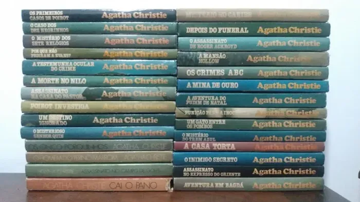 Agatha Christie - Livros Diversos Capa Dura