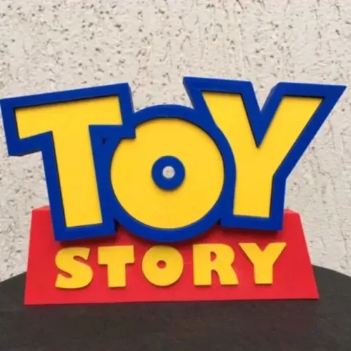 PLACA COLECIONAVEL TOY STORY DECORAÇÃO (IMPRESSAO ?D)