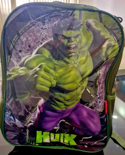 Mochila Hulk - Verde - Nova original