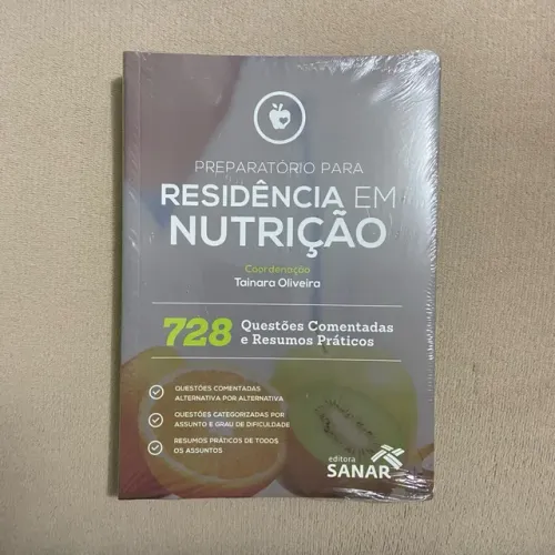 Preparatório para Residência Em Nutrição. 728 Questões Comentadas...