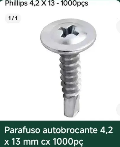 PARAFUSOS AUTOBROCANTE KILO 49 reais