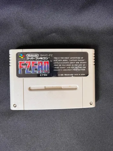 F-Zero para Super Famicom Origina