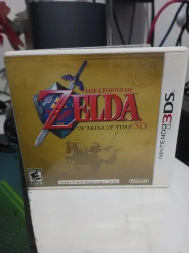 The legend of Zelda ocarina of time 3D jogo Nintendo 3ds game