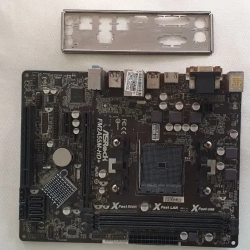 Placa Mãe FM2 Asrock FM2A55M-HD+ Com Defeito