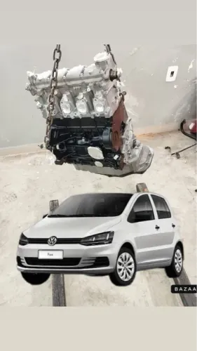 Motor Parcial Volkswagen Fox 1.6 2022/23 Apenas 700 kms rodados